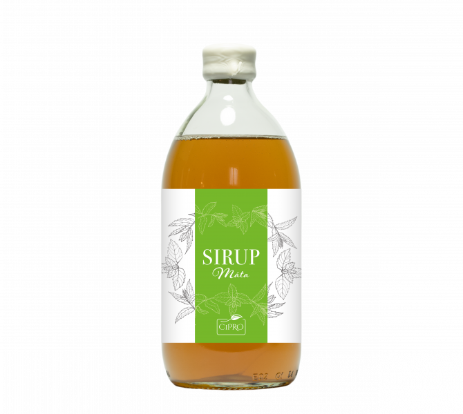 Mátový sirup