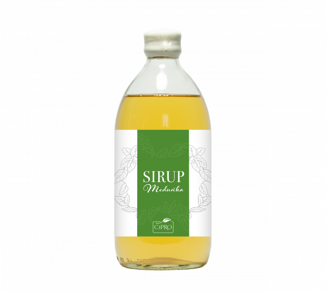 Meduňkový sirup