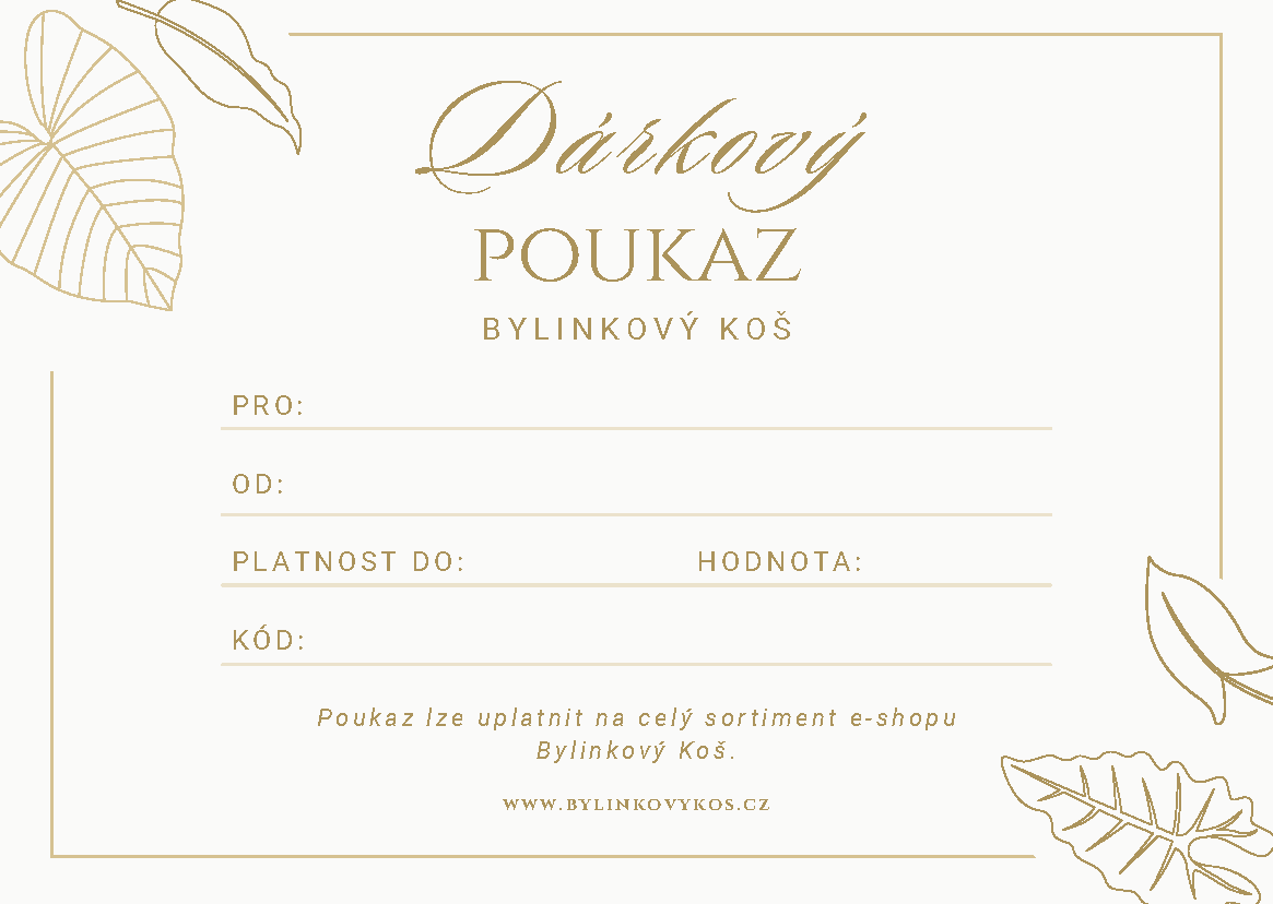 Dárkový poukazy